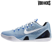 Nike Kobe 9 Abrasion Resistant Breathable Low Top Basketball Shoes Unisex Blue