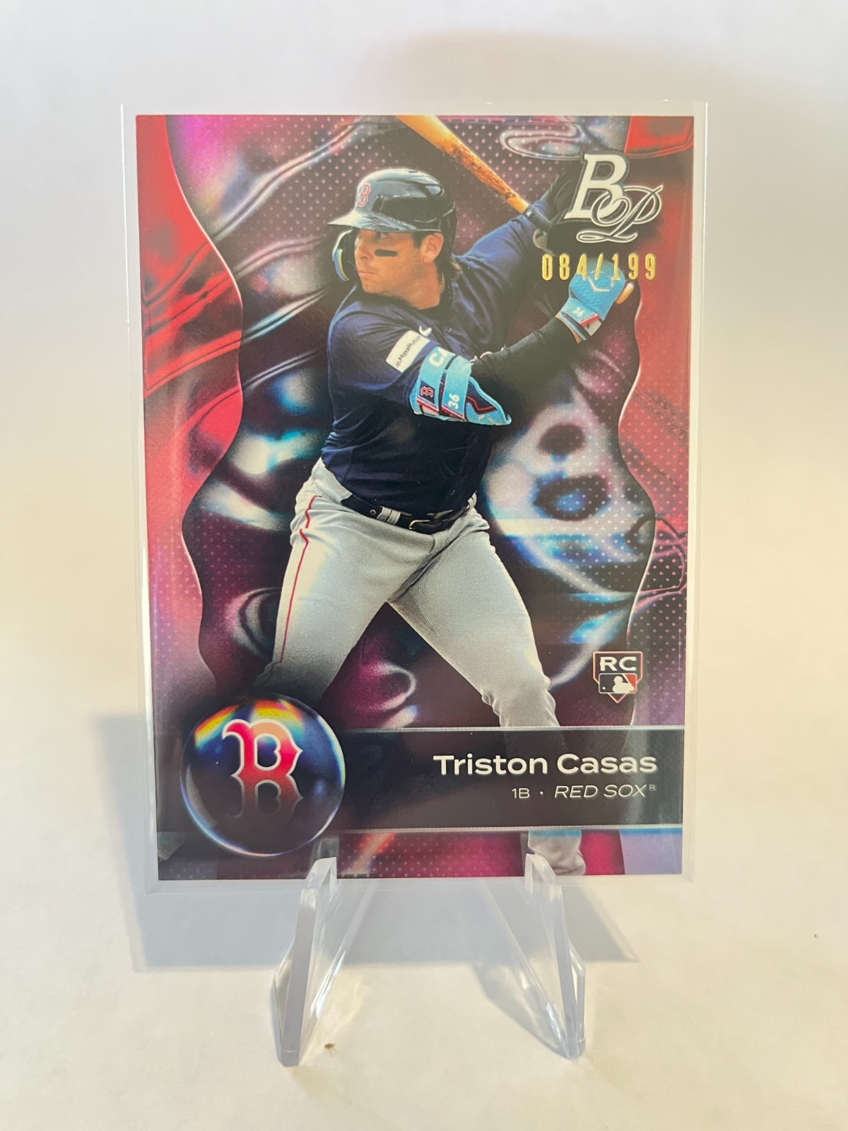 2023 Bowman Platinum - Triston Casas #51 Pink /199 (RC) Red Sox