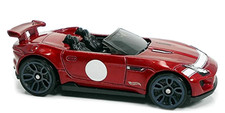 Hot Wheels Jaguar f type Project 7 cabrio Cabriolet aus Sammlung Neuwertig