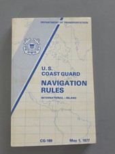 U.S. Coast Guard Navigation Rules: International-Inland CG-169 1977 PB
