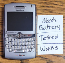 BlackBerry 8830 World Edition - Silver  Verizon  Smartphone -Tested/Needs Batt