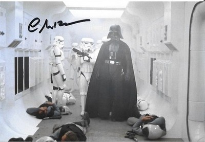 Chris Bunn persönlich signiertes 6'' x 4'' Foto - Stormtrooper - Star Wars #W9