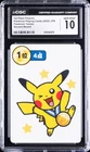 2025 POKEMON PLAYING CARDS JPN 1ST PLACE PIKACHU CGC 10 GEM MINT