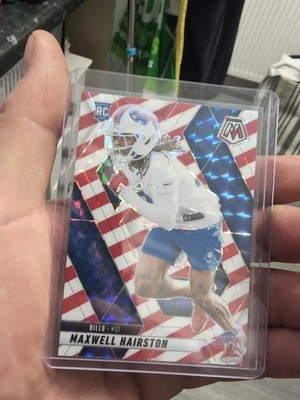 Maxwell Hairston Rookie Red White Blue Mosaic Holiday