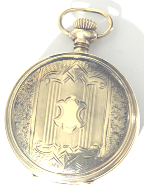 #ad #ad Antique Rockford Pocket watch 14k gold filled Hunter case Running C1900 15 jewel $200.59