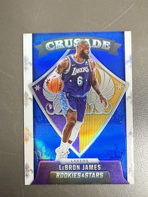 2021-22 Chronicles Rookies & Stars LeBron James #630 Blue /99 LA Lakers MVP