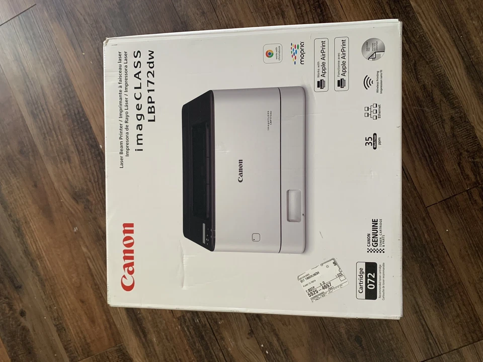 Canon imageCLASS LBP172dw Wired/Wireless Laser Printer Monochrome 6353C004 NIB - Image 4 of 4