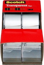 Scotch Transparent Tape - 3/4" X 250" - 2 Roll Pack