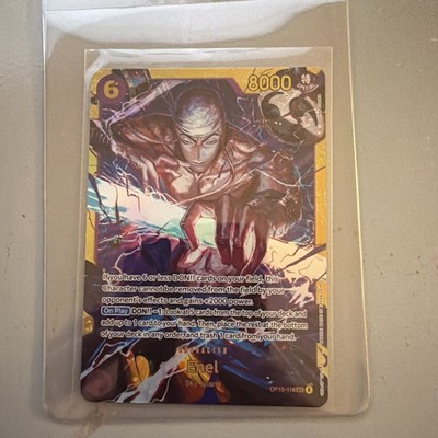 Enel OP15-118 SEC Secret Rare One Piece TCG Adventure on Kami's