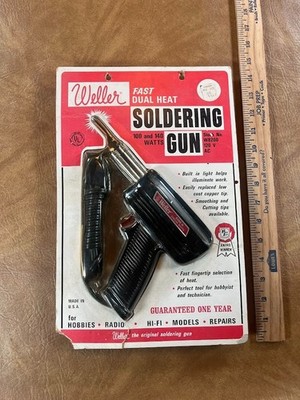 Vintage Weller Soldering Gun Model 8200 8200N 140/100 Watts 120v NIP NEW