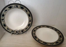 MIKASA Intaglio ARABELLA Soup/Salad/Pasta Bowls 9.25" Set of 2