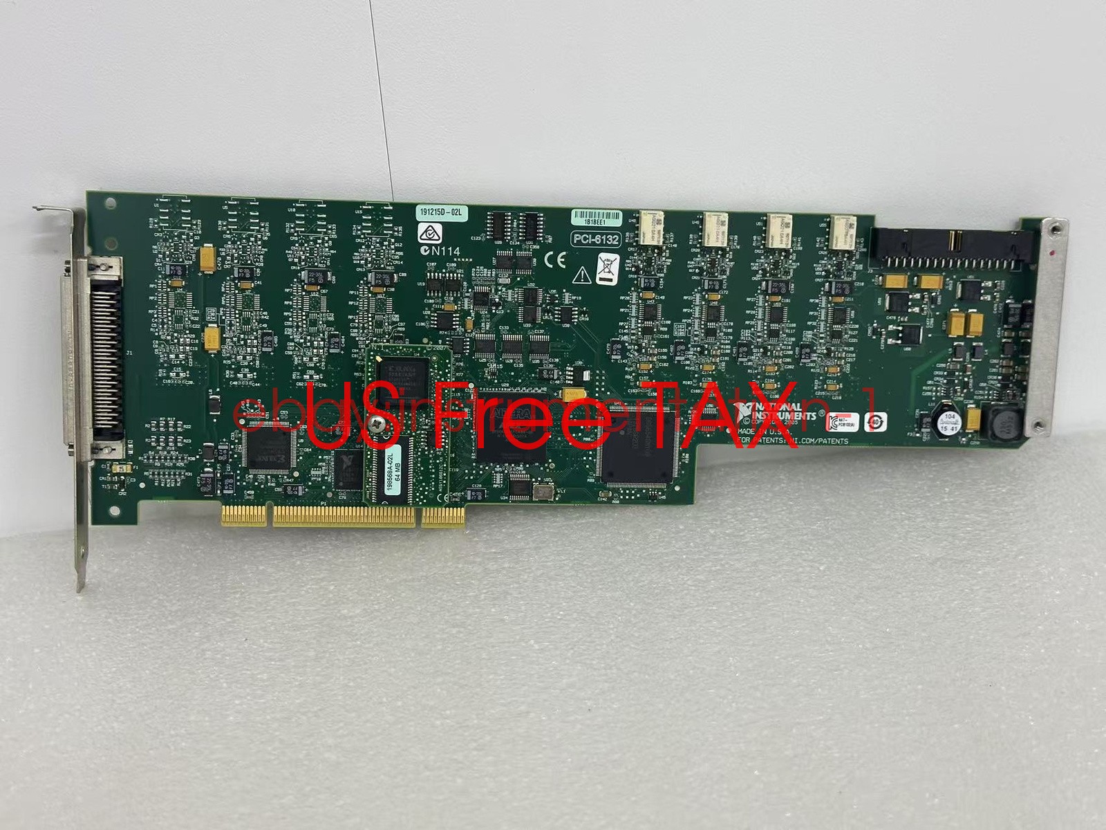 1 PC USED Tested NI PCI-6132 data acquisition card UPS or FedEx