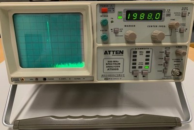 ATTEN Spectrum Analyzer, AT5005, 500 MHz, Lightly Used, US Stock   Free Shipping