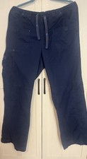 Wonder Wink L Navy Blue Cargo Scrub Pants