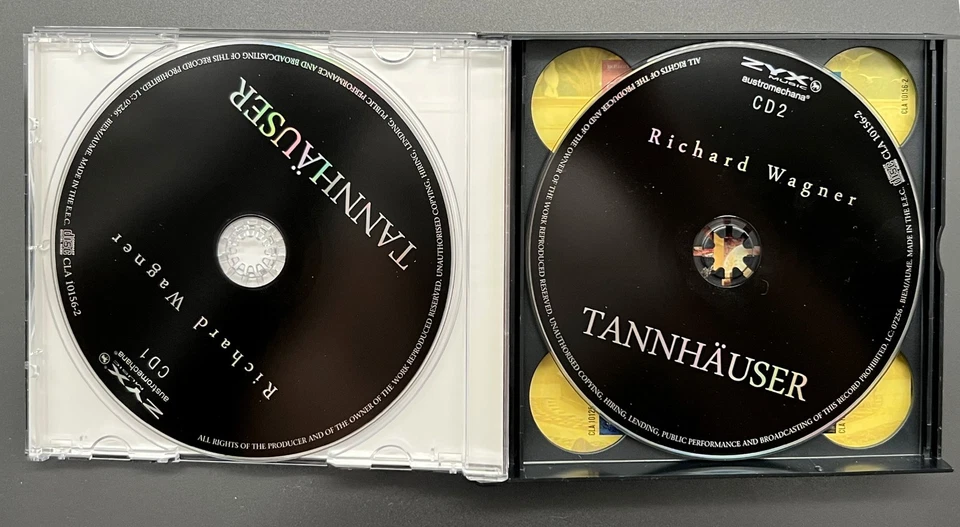 R. Wagner: Tannhäuser, Bayreuth 1962 - Windgassen, Sawallisch, 3 CDs, neuw. - Bild 3 von 4
