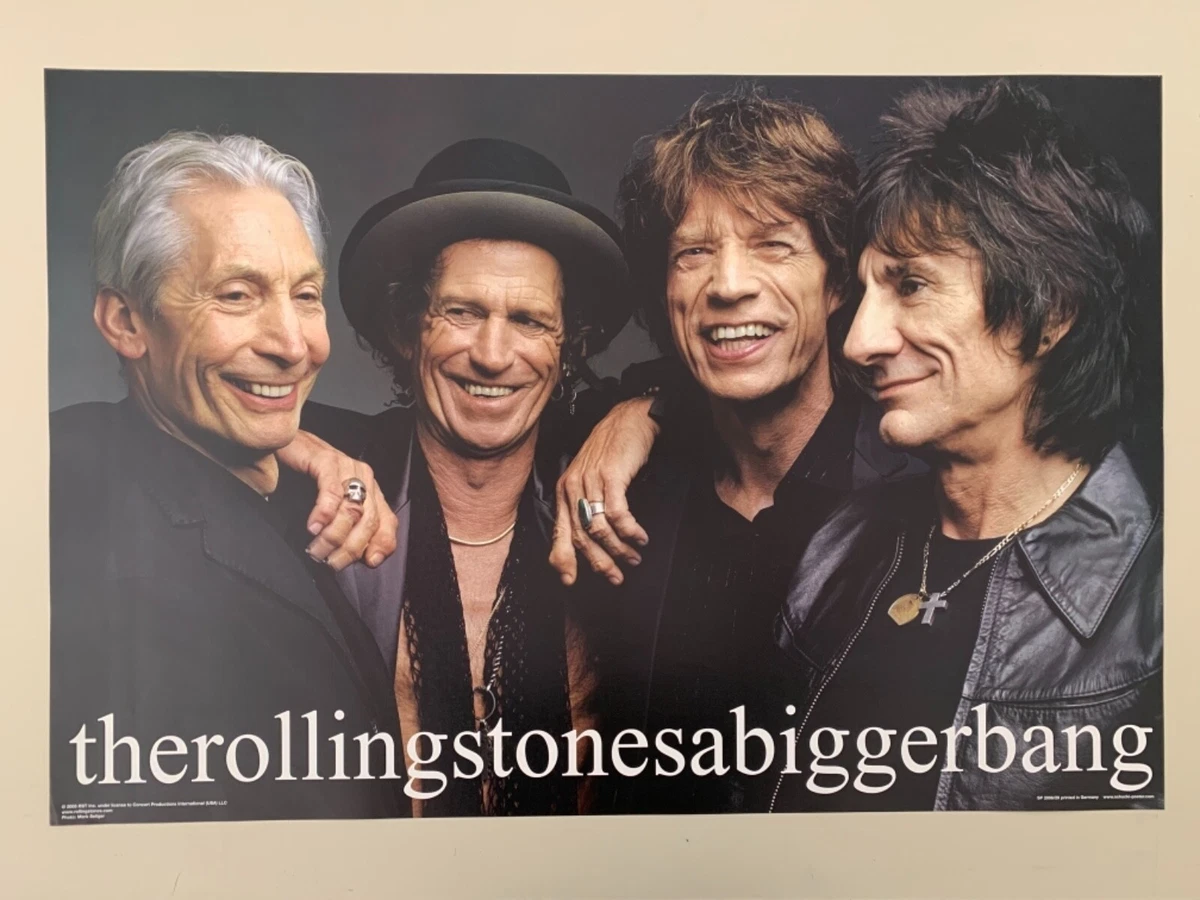 ROLLING STONES, FOTO VON MARK SELIGER, AUTHENTISCHES LIZENZIERTES POSTER...
