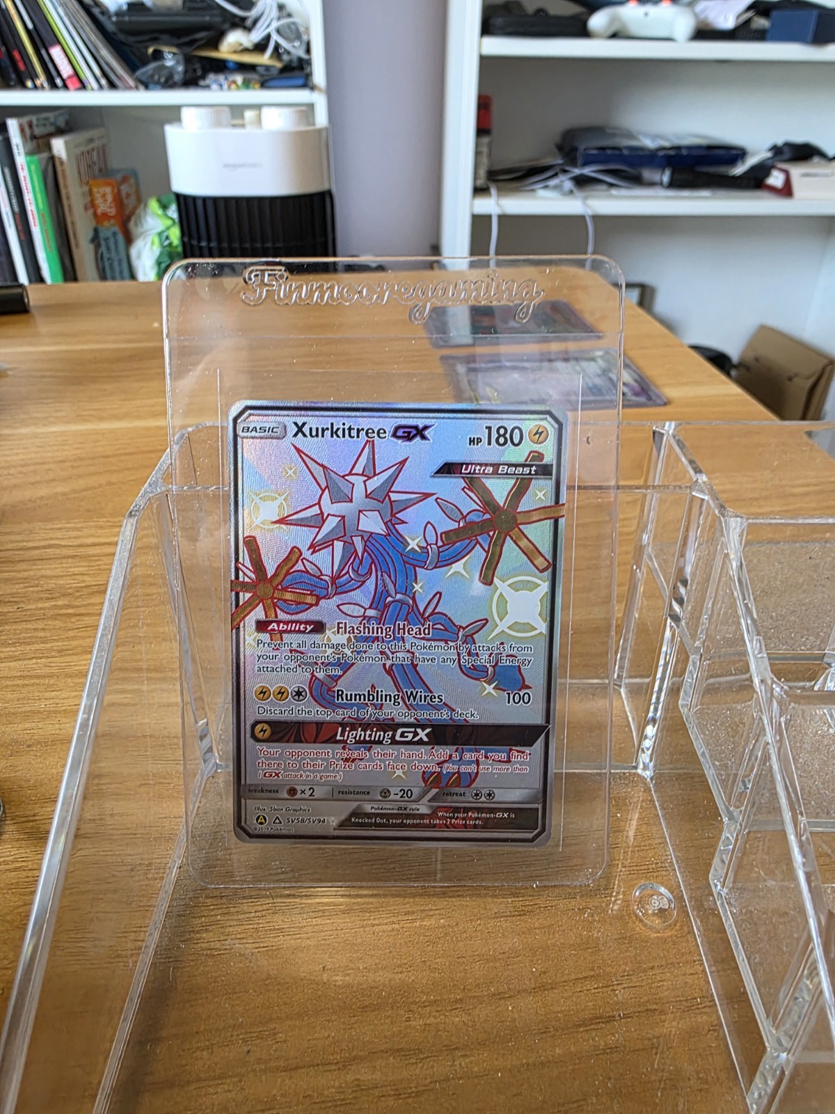 Pokemon Cards Xurkitree GX SV58/SV94 Hidden Fates Rare Shiny GX NM