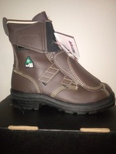 Botas de trabajo ROYER talla 7 para hombre puntera de seguridad nuevas con etiquetas metatarsianas para todo clima