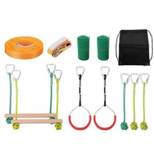 Slackline-Set leicht aufzubauen Outdoor-Hindernisparcours langlebig