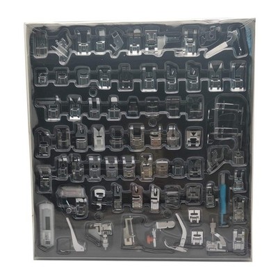 YEQIN 72pcs Domestic Sewing Machine Presser Foot Feet Set Multi-Functional Pr...