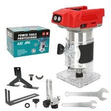 Cordless Hand Router Trimmer for Milwaukee 18V Battery for Wood Working Tools UK