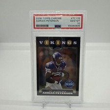 Adrian Peterson Card and Memorabilia Guide 8