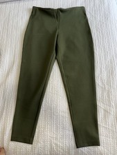 Banana Republic Women's Olive Petite Ankle Skinny Pants Pull On