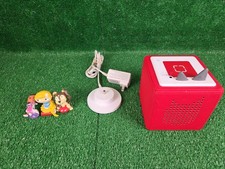 Tonies Toniebox Audio Player Box Player  Charger Red Tested Works