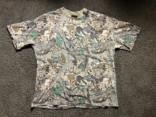 Vintage 90s Camo Shirt Mens 3XL Realtree Pocket Single Stitch Hunting Boxy USA