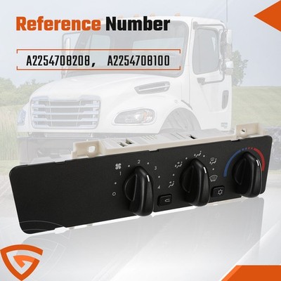 A/C Heat HVAC Temp Control Panel Unit For Freightliner A2254708220 A2254708100