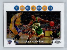 2008-09 Topps Chrome #86 Jeff Green X-Fractors #/288