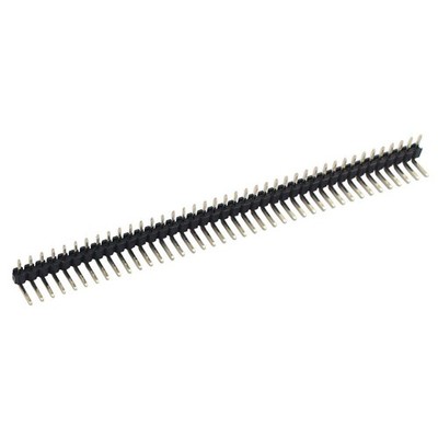 5Pcs 2mm 2.0mm Pitch 1x40 Pin 40 Pin Single Row Right Angle Male Header Strip