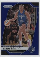 2024 Panini Prizm WNBA Blue Prizm 15/199 Diamond Miller #63 6o3