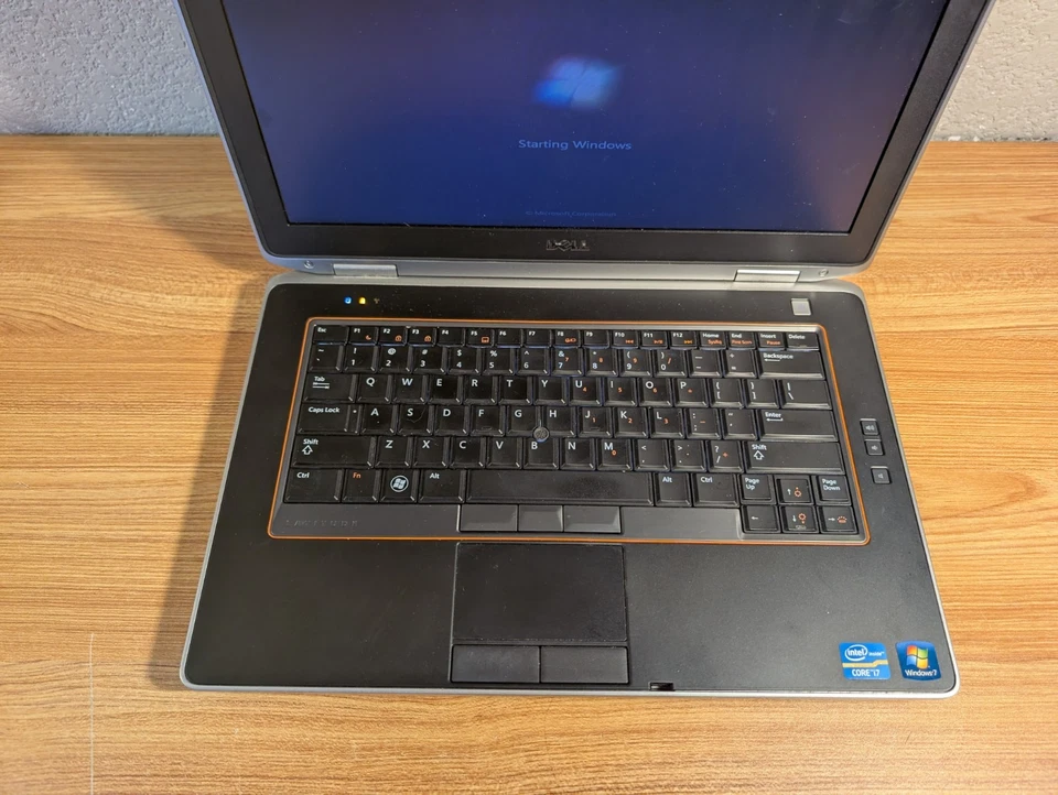 14.1" Dell Laptop E6420 Windows 7 2.70ghz i7 4GB RAM 300 GB HDD **WORKS READ** - Image 2 of 4