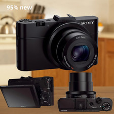 95% New Sony Cyber-Shot RX100 II 20.2 MP 3.6x Zoom DSC-RX100M2 Digital Camera