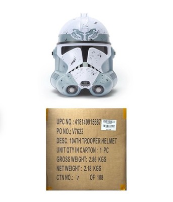 Star Wars Disney Galactic Archive 104th Battalion Clone Trooper Helm NEU