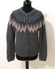 Island Norweger Strickjacke Grösse XS Damen Handarbeit P912