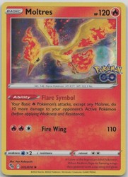 Moltres 012/078 Pokémon GO