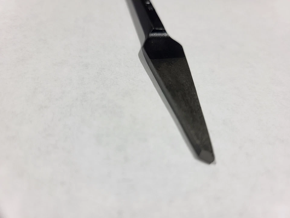 Mayhew 10500 Chisel,1/8In. Tip,5-1/4In. L,Half Round - Image 2 of 2