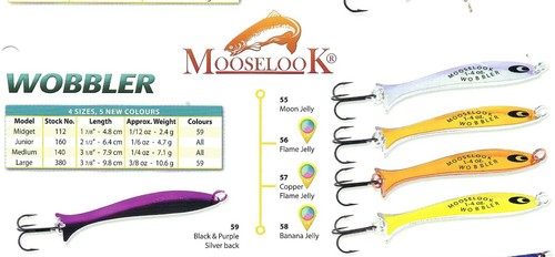 Mooselook Wobbler Large Fishing Lure - Chrome - 38002 - 3 7/8", 3/8 oz. - Afbeelding 4 van 5