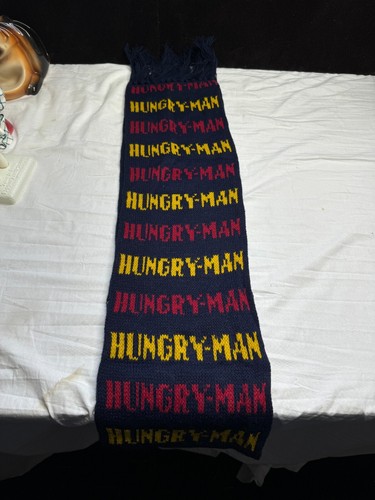 Vintage Hungry-Man Post im Schal Werbeartikel - Bild 2 von 6