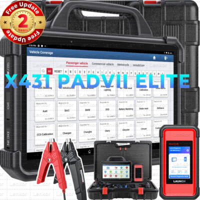 LAUNCH X431 PAD VII ELITE PAD 7 PRO Diagnostic Scanner Key Programming Coding