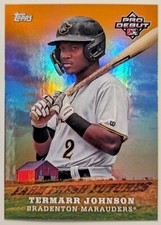 Topps Pro Debut Farm Fresh Orange Foil FF-3 2023 Termarr Johnson /25 GRADE THIS