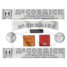 Aufklebersatz für Mc Cormick Oldtimer Traktor Schlepper DGD 4 15402189