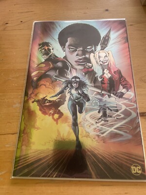 Suicide Squad Dream Team #1  Variant Eddy Barrows & Eber Ferreira Foil Cover