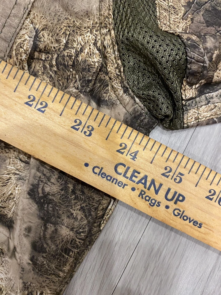 Drake Waterfowl Shirt Mens M Long Sleeve Advantage Max-4 Camo Vented Hunting - Image 4 of 4