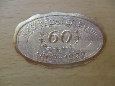(6668) Reklamemarke - 60 Jahre W & G Kessler Berlin