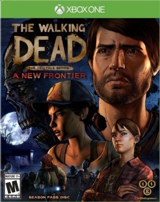 Walking Dead A New Frontier Season Pass Disc XBOX ONE NEW! ZOMBIES, GORE, KILL