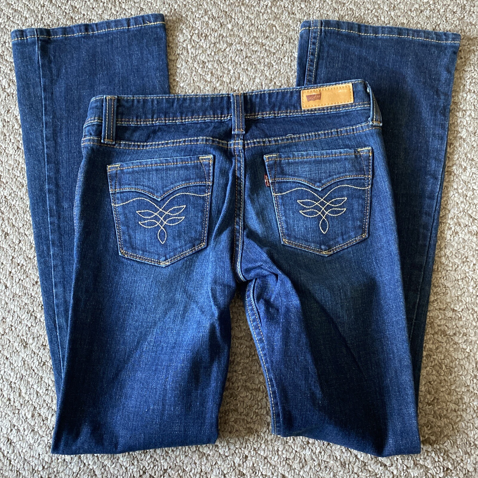 Women's percentM LEVIS Jeans Demi Curve Dark Wash image 6