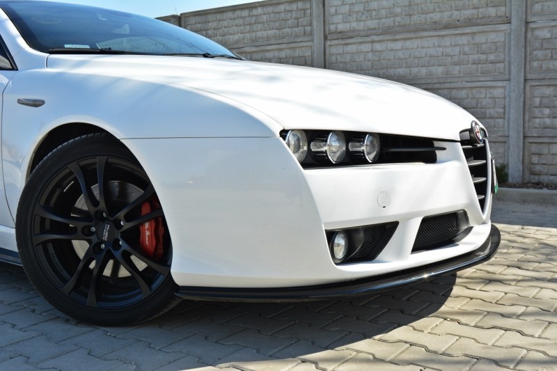 Front Diffuser Splitter Maxton Design Gloss Black ABS For Alfa Romeo Mito